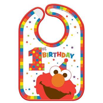 Babero Elmo Primer Cumpleaños
