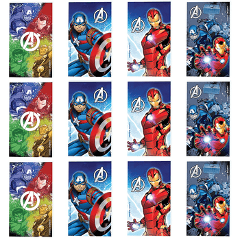 Libretas Avengers, 12 piezas