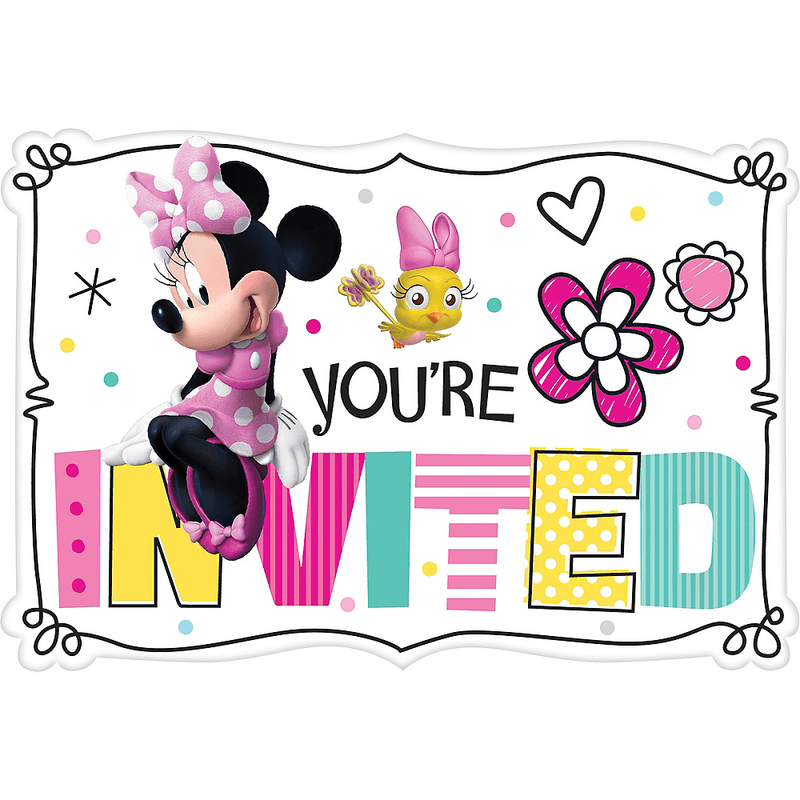 Invitaciones-Minnie-Mouse