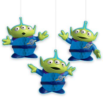 Decoraciones Colgantes de Papel Toy Story 4, 3 piezas