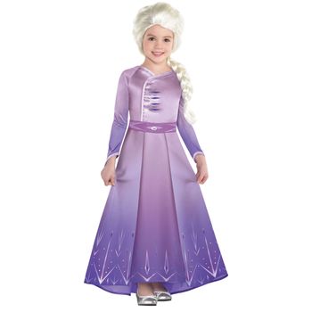 Disfraz de Elsa Lila para Niña - Frozen 2