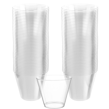 Vasos de Plástico 266 ml, 72 piezas