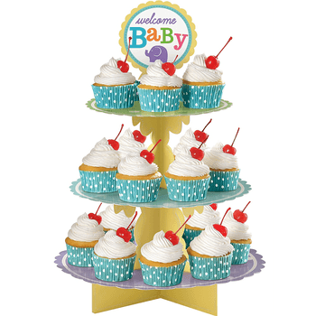 Base para Cupcakes de Baby Shower