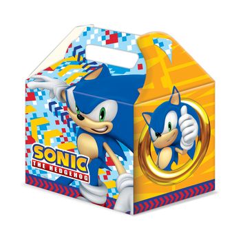 Cajas para Dulces Sonic, 6 piezas