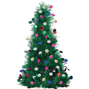 Mini Árbol de Navidad C/Esferas, Oropel