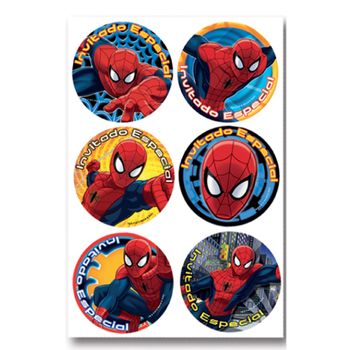 Distintivo Spiderman 24Pcs