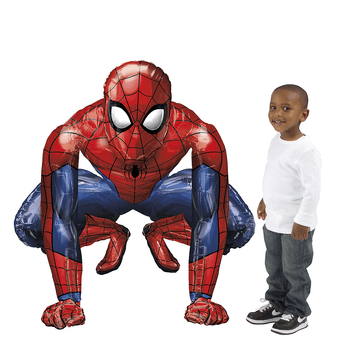 Globo Metálico en Forma de Spiderman de Gran Tamaño