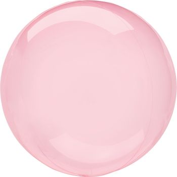 Globo en Forma de Burbuja Rosa