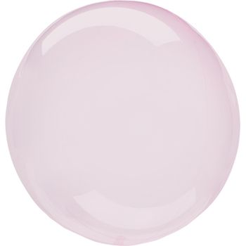 Globo en Forma de Burbuja Rosa Claro