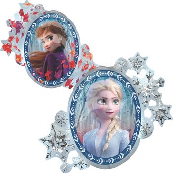 Globo Metálico Frozen 2 Elsa y Anna