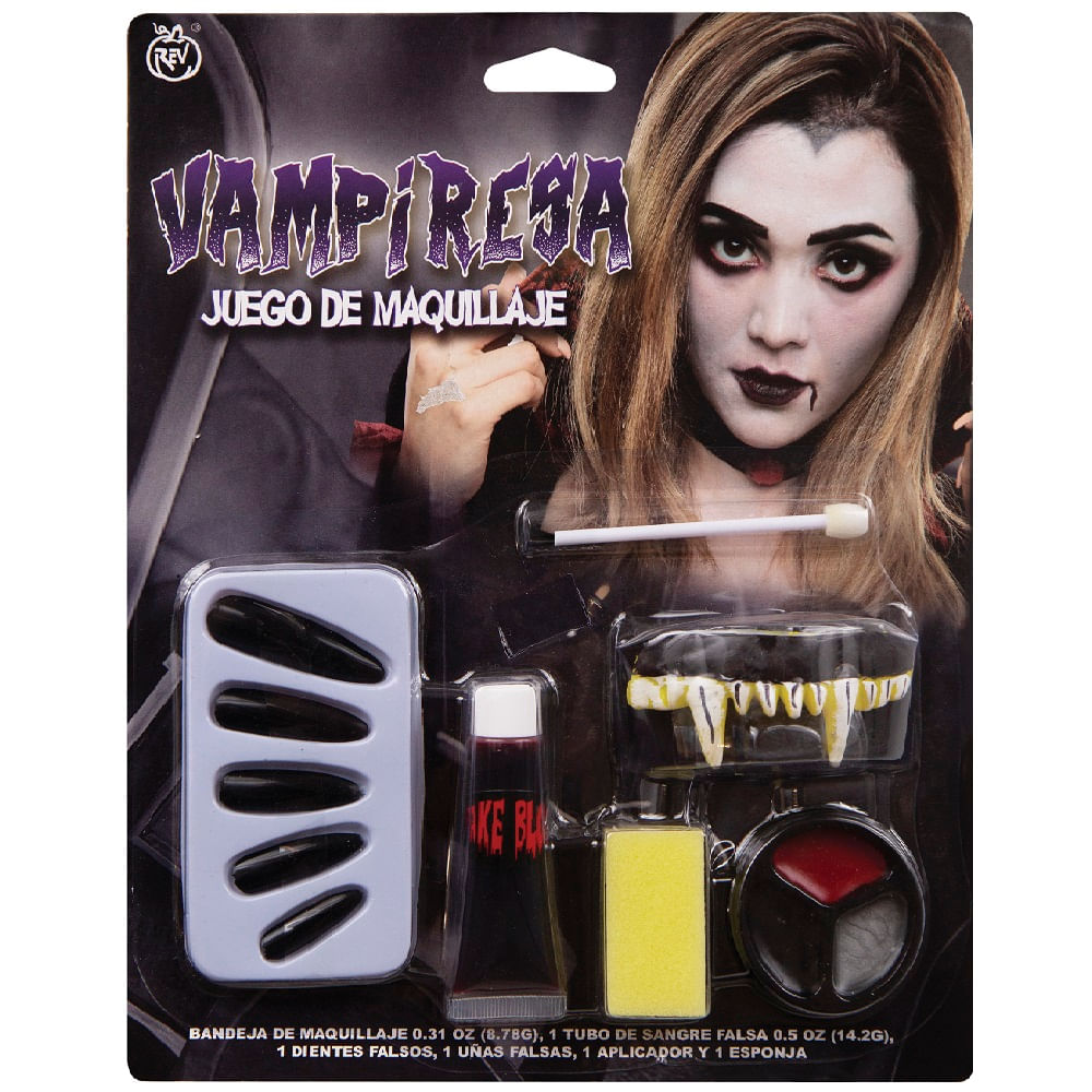 Kit de Maquillaje Vampiresa | Disfraces y Accesorios | PartyCity