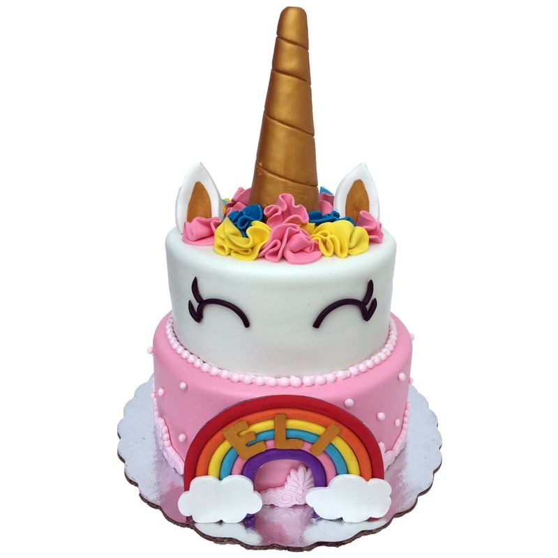 Pastel de Unicornio con Arcoiris | Party City