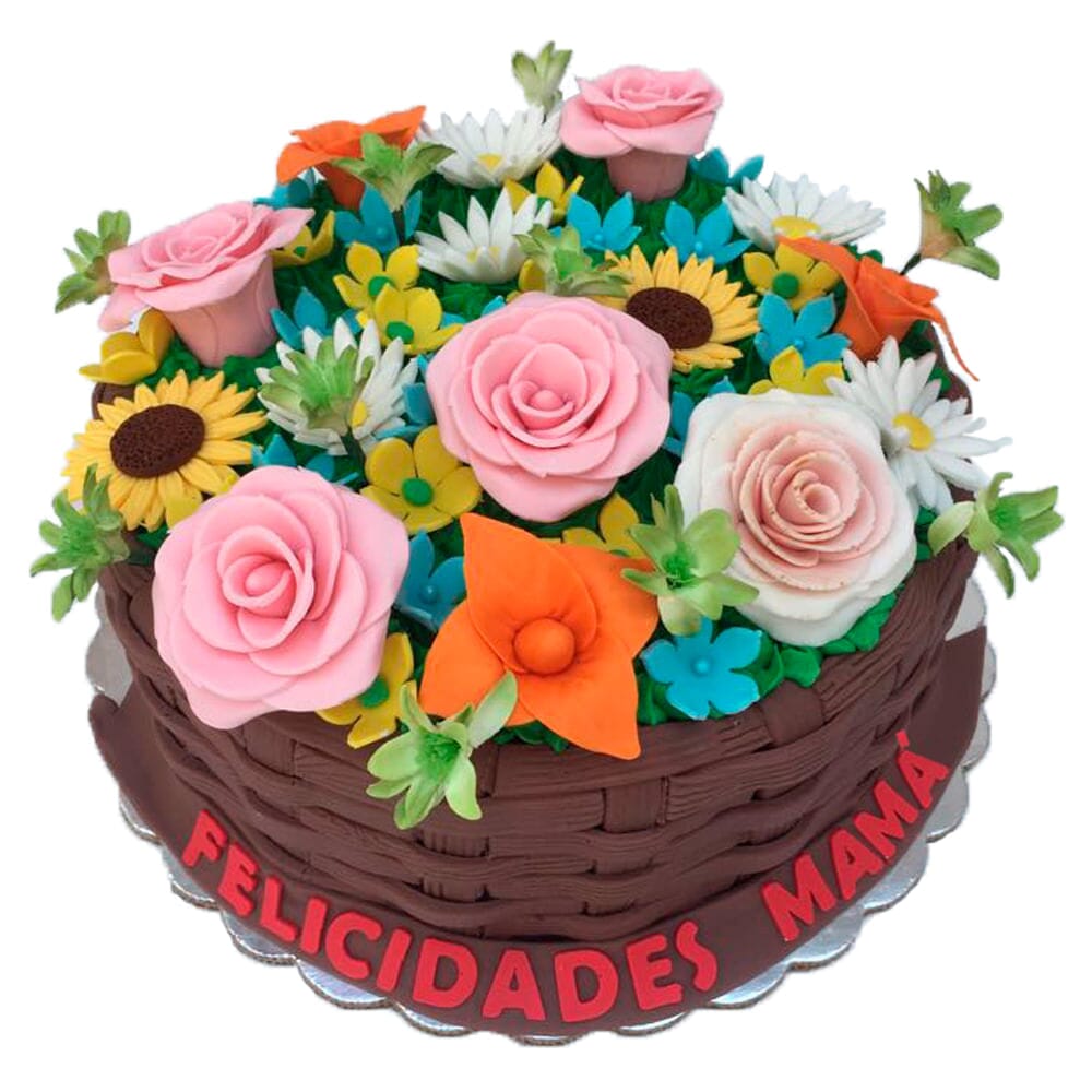 Pastel de Canasta de Flores | Party City