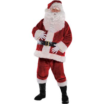 Disfraz Santa Claus con Barba para Adulto