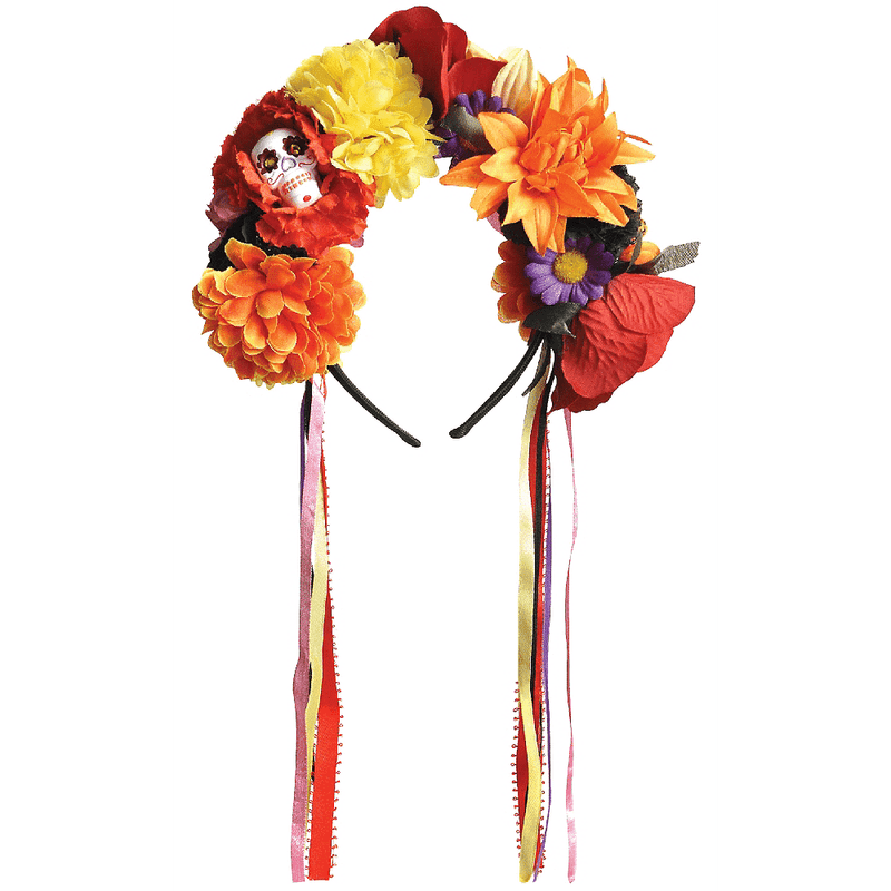 Diadema de Flores Día de Muertos, Disfraces