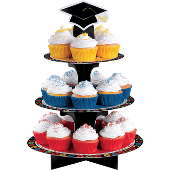 Base Cupcakes "Graduación de Colores" 11.7x14 pulgadas