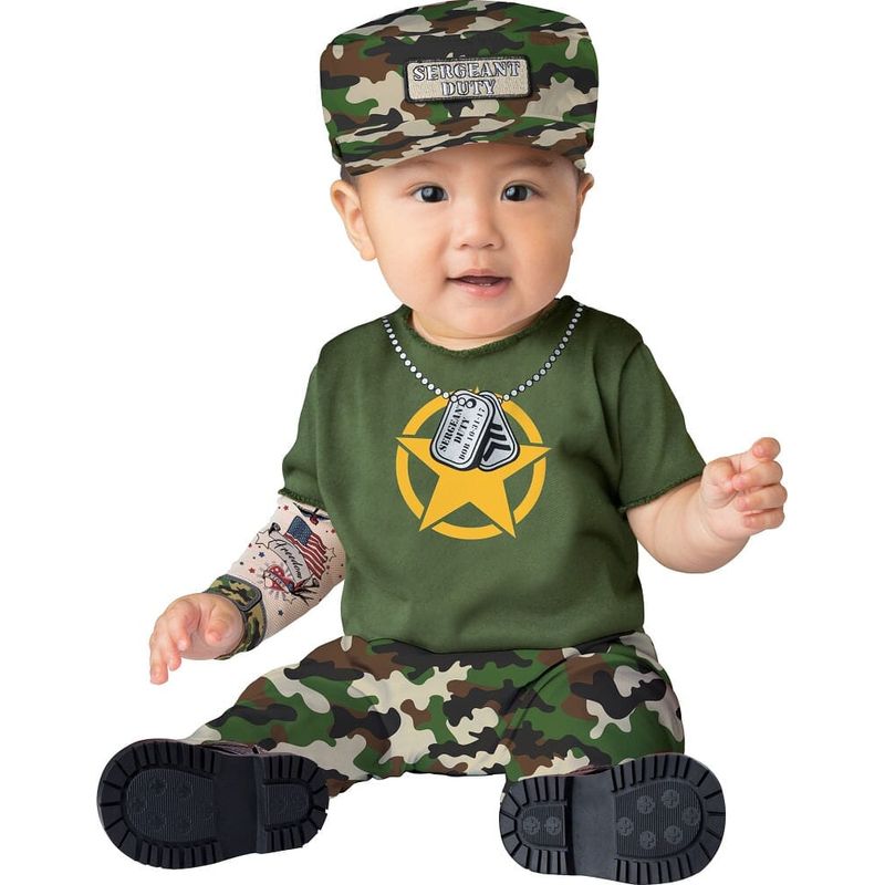 Ambiente áspero Cambiable Disfraz de Soldado para Bebé | Disfraces | PartyCity