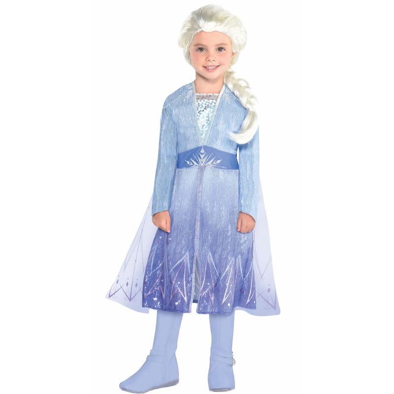 Saludar Campaña contar hasta Disfraz Elsa Vestido Azul - Frozen 2 | PartyCity