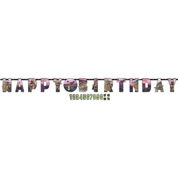 Banner Dercorativo "Happy Birthday" The Mandalorian