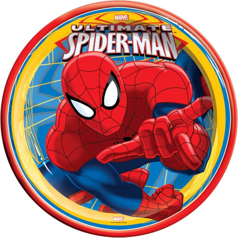 Plato Pastel Spiderman 6 Ocs | Desechables | PartyCity