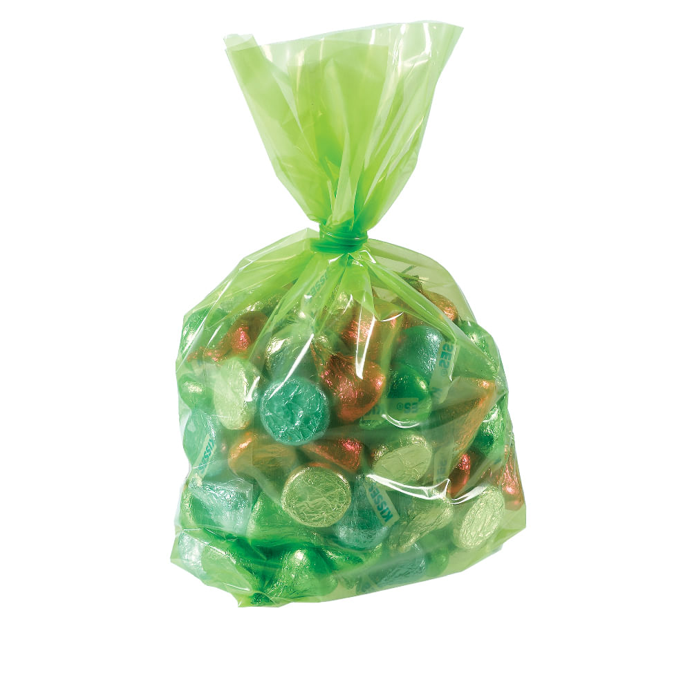 Bolsas de celofán verdes, bolsas de plástico verdes, bolsas de celofán  verde, bolsas de dulces verdes, (6 x 9 pulgadas, paquete de 50)