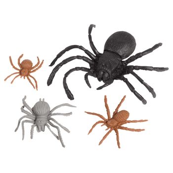 Arañas Halloween 28 piezas